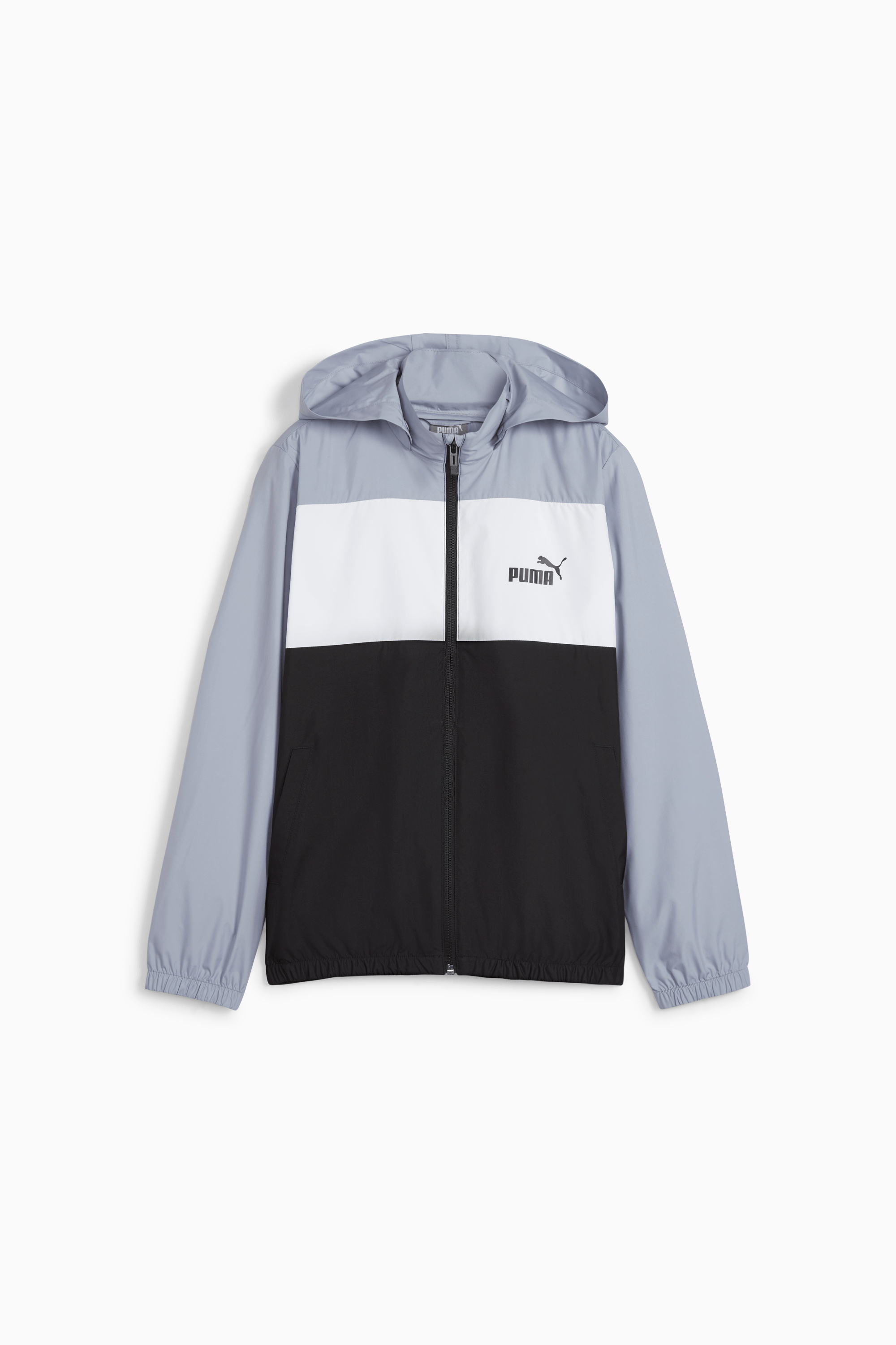 White best sale puma windbreaker
